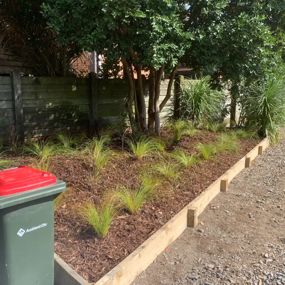 Mt Wellington garden build