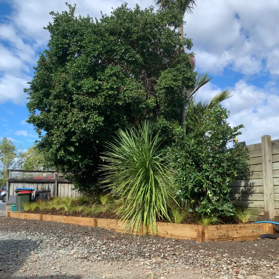 Mt Wellington garden build