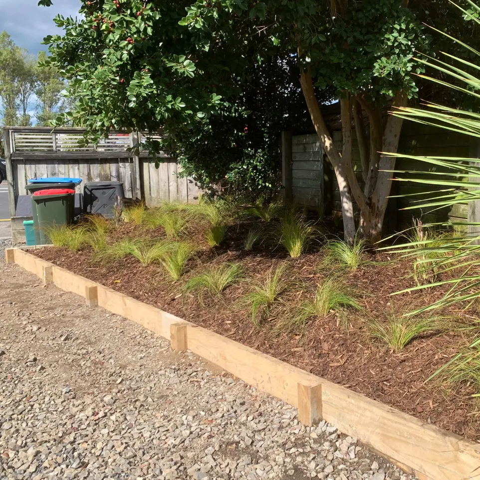 Mt Wellington garden build