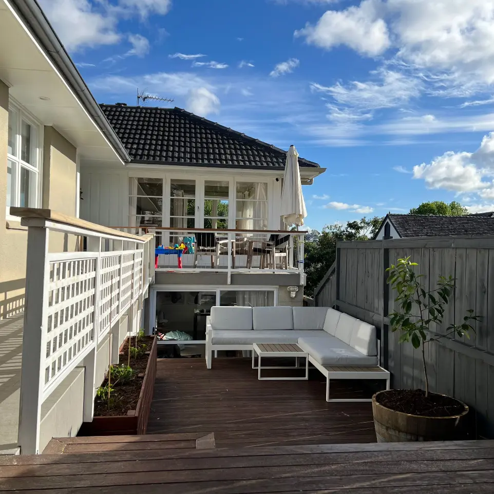 St Heliers outdoor transformation